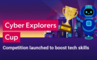 R14 celebrate victory in the Cyber Explorers Cup Competition! R14 celebrate victory in the Cyber Explorers Cup Competition!