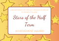 Language Stars of the Half-Term Language Stars of the Half-Term