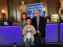 Celebrating Lucas’ Chess Achievement at the British Chess Championship Celebrating Lucas’ Chess Achievement at the British Chess Championship