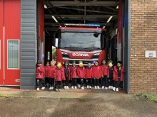 R5 Visit to Roath Fire Station