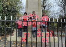 R7 Visit to the St Mellons War Memorial 2025 R7 Visit to the St Mellons War Memorial 2025