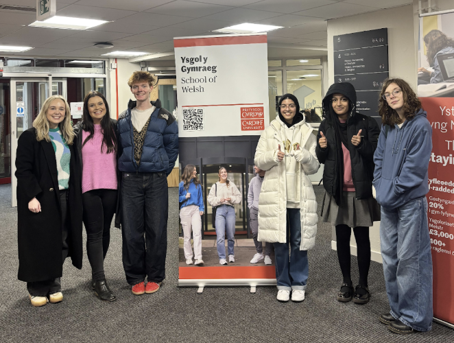 A Level Welsh Students Visit Cardiff University’s School of Welsh A Level Welsh Students Visit Cardiff University’s School of Welsh